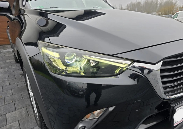 Mazda CX-3 cena 68999 przebieg: 94333, rok produkcji 2017 z Nowa Ruda małe 596